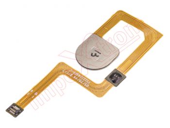 Cable flex con botón de menú negro y lector de huellas para LG K51, LM-K510EMW